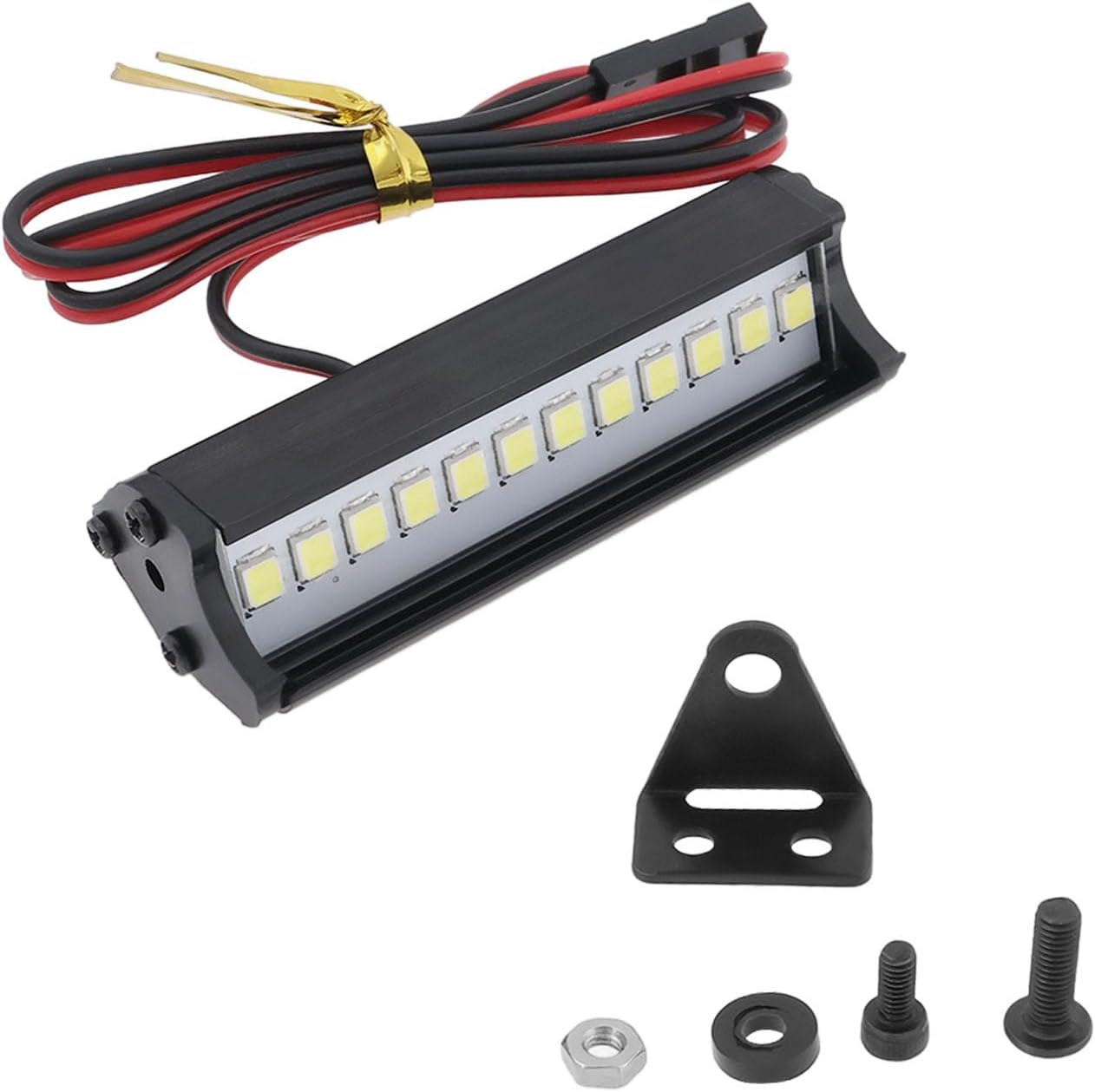 Rc-led-dachlichtleiste Kompatibel Mit T-raxxas Trx-4, Scx10, Km2, Cc01, Rc4wd, D90, 90046, 90047 Rc-crawlern (5 V–7,4 V)