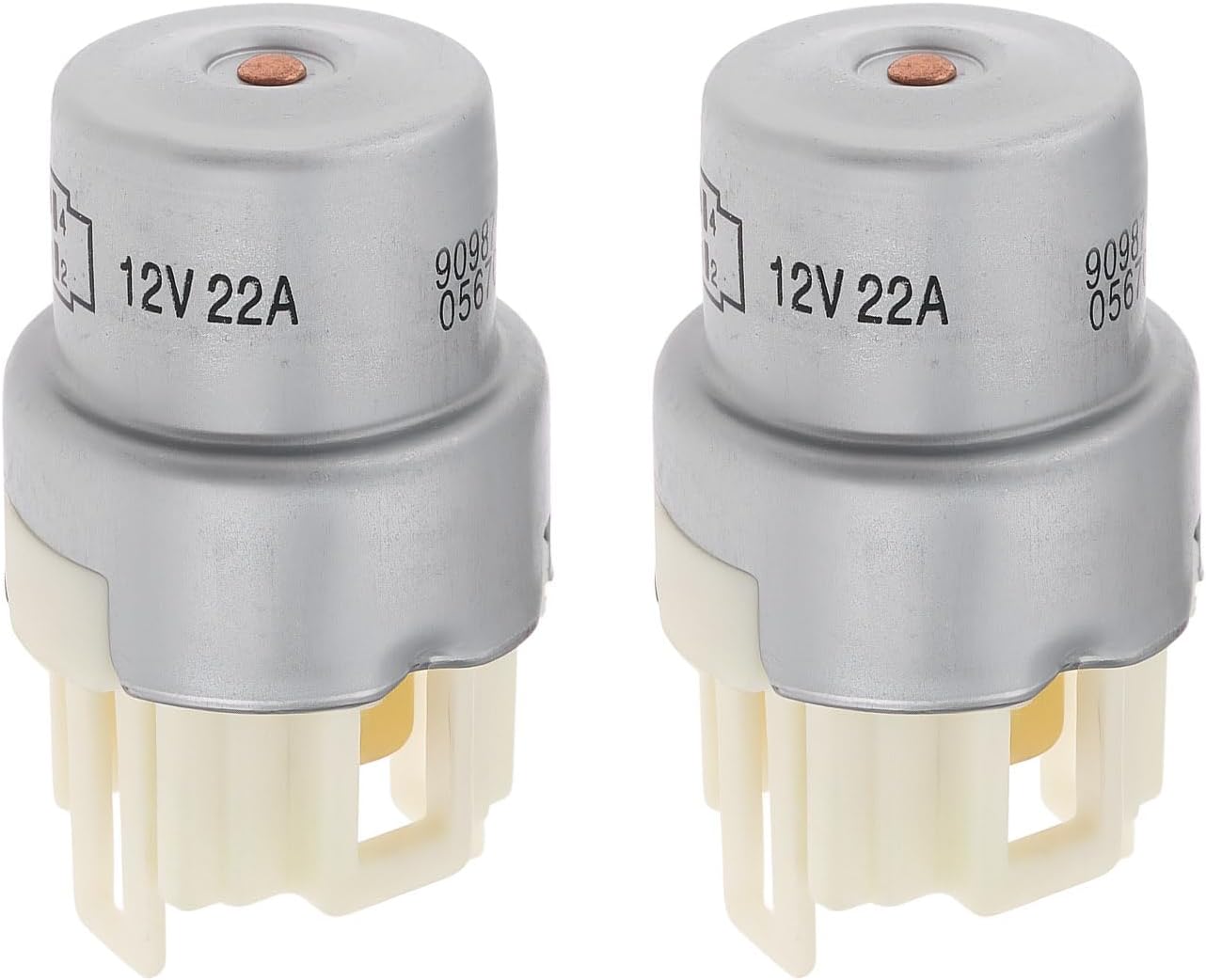 Satz Mit 2 12v 4-poligen Kfz-leistungsrelais 9098702004 0567005260 Kompatibel Mit Toyota Mr2