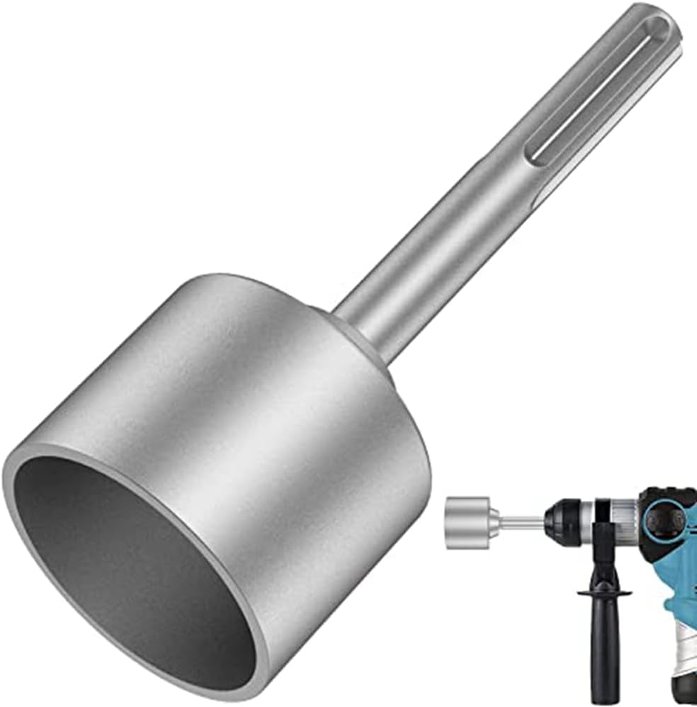 Sds-max – Erdungsschraubendreher, 65 Mm, Robuster Stahl, Für Bohrhammer, Erdungsstäbe (6,5 Cm)