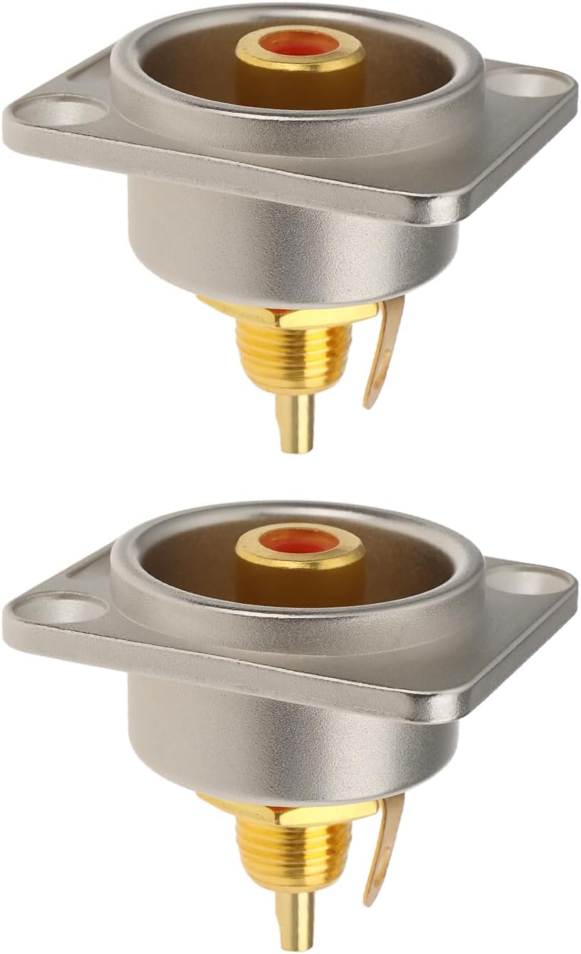 Satz Mit 2 Rca-buchsen Für Nf2d-2 Leistungsverstärker 50v/16a, Kompatibel Mit Verstärkern Und Mischpulten
