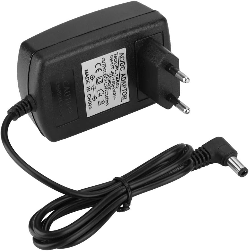 Universelles Elektronisches Ladegerät, Symmetrisches 14,5-v-500-mah-netzteil, 5,5 X 2,1 Mm Dc-ausgangsstecker (2,5 Mm), 100–240 V (eu), Symmetrischer 5,5 X 2,1 Mm Dc-ausgangsstecker, 100–240 V (eu)