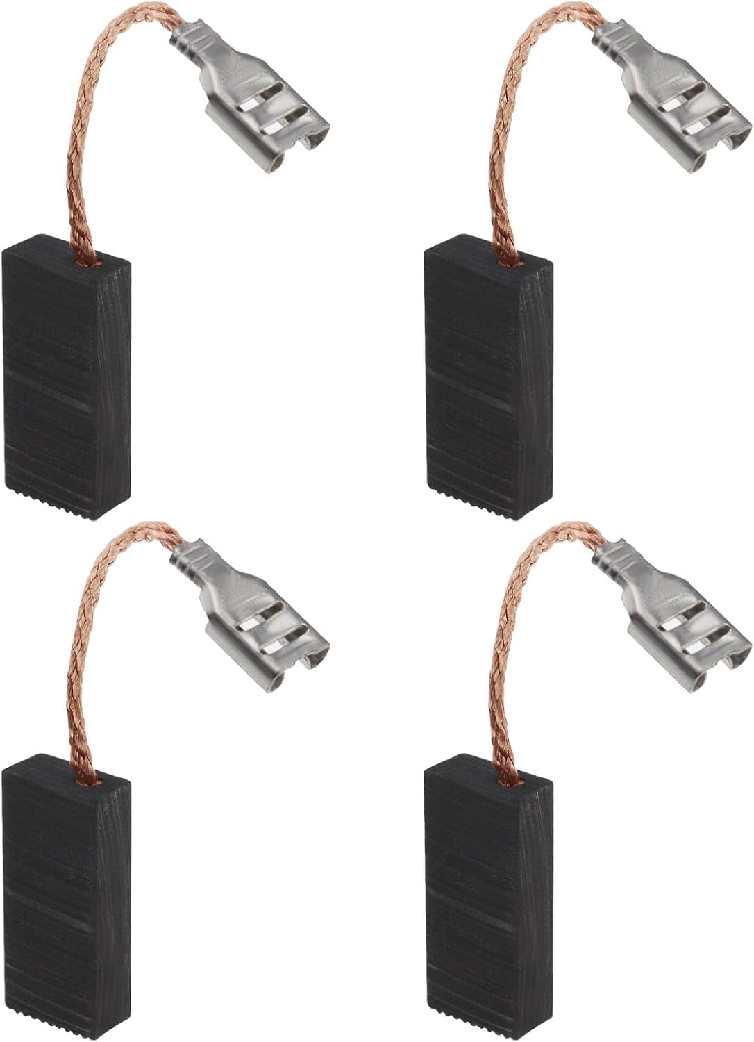 Paar Kohlebürsten Für Rasenmäher, Kompatibel Mit Bosch Rotak 320 Er 32-12 Elektrorasenmähermotor, Ersatzteile, 6,3 X 11,3 X 24 Mm