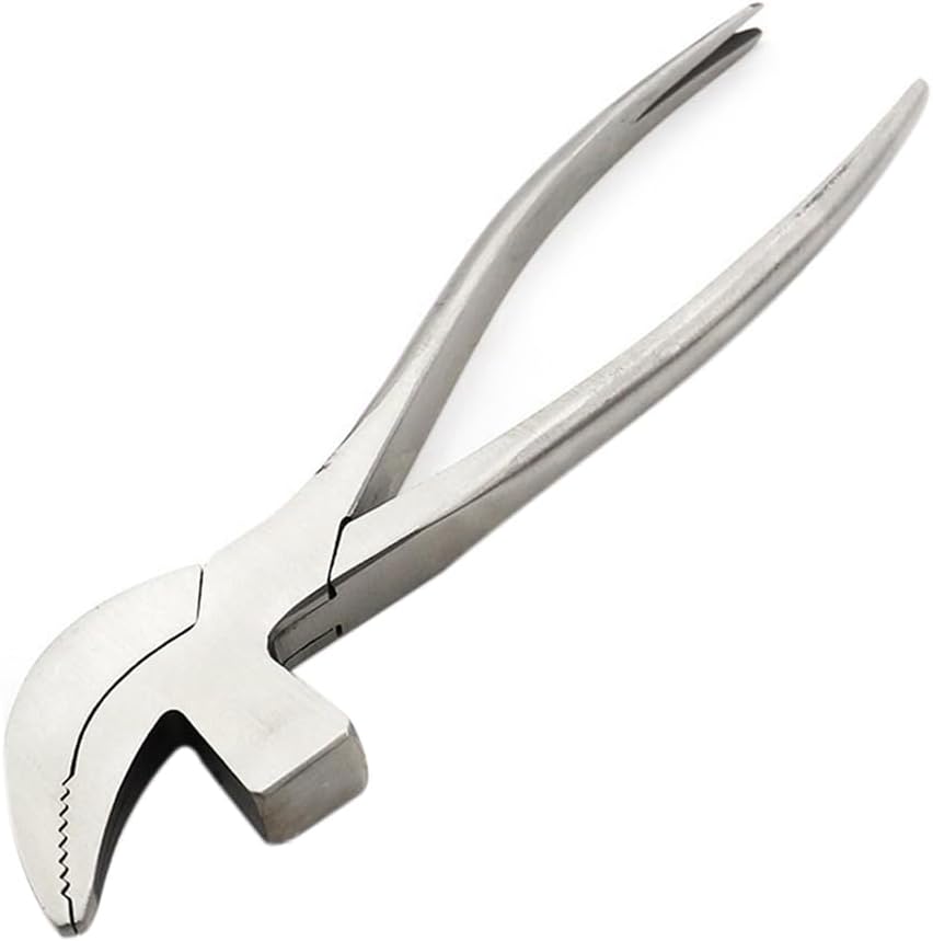 Spitzzange Aus Edelstahl – Reparaturwerkzeug – Spitzzange Mit Nagelentferner Für Die Schuhherstellung – Lederreparaturtechnologie