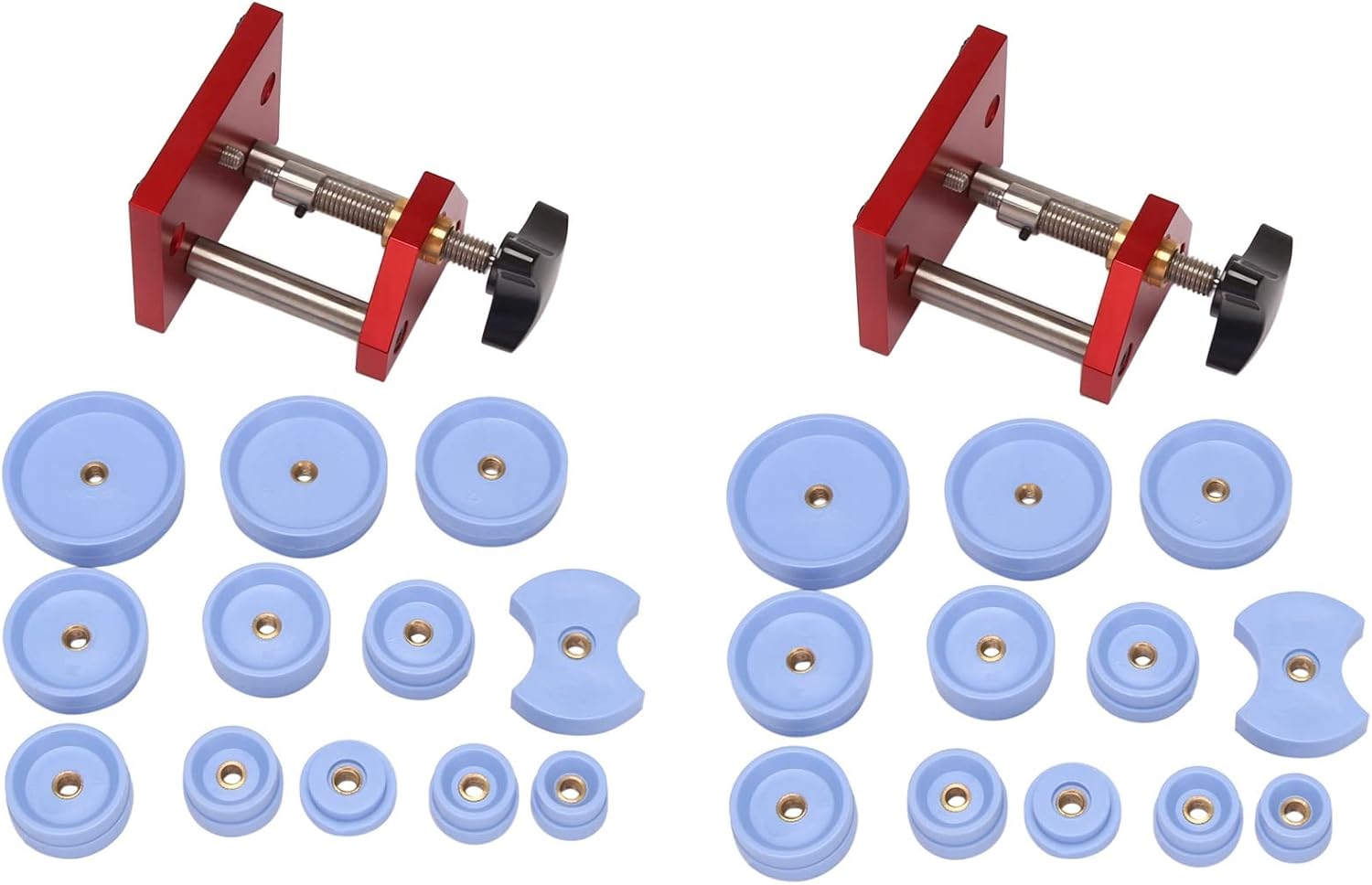 2x Mikropress-gehäusepresse, Mittelschwere Und Robuste Mikropress-gehäusepresse Mit 24 Nylon-matrizen Für Die Uhrenreparatur