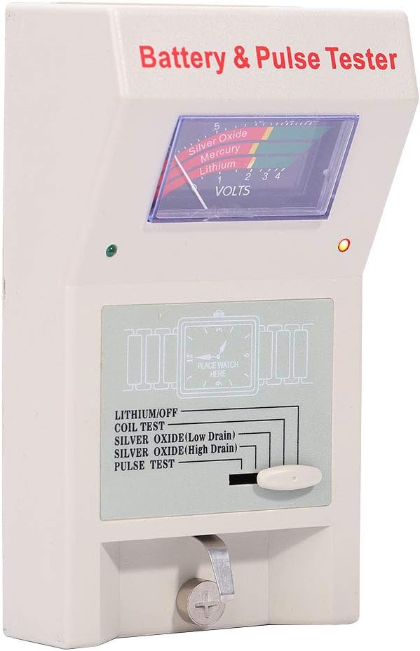 Quarzuhren-analysator, Reparaturwerkzeug, Zubehörtester, Batteriedetektor, Impulstester