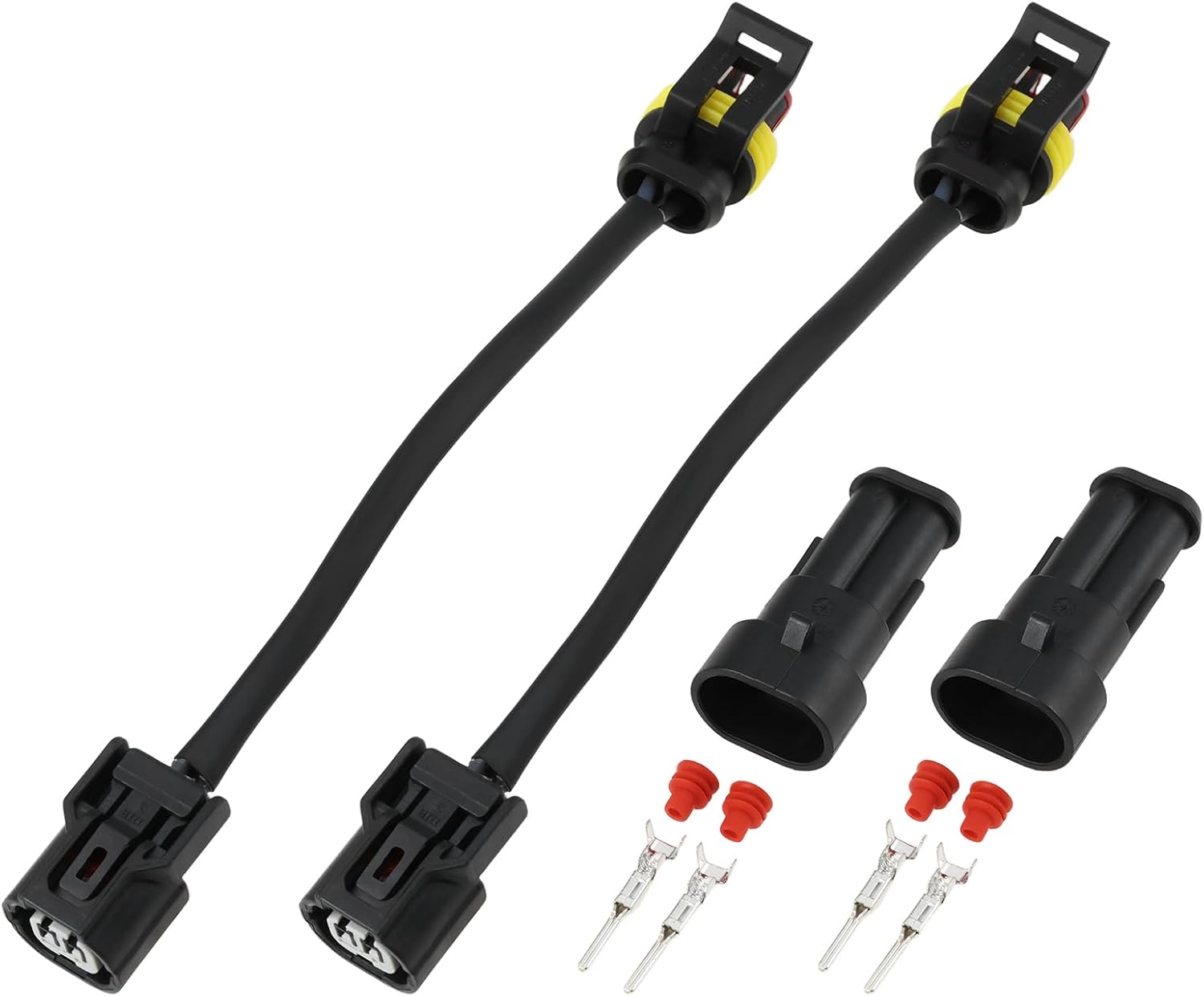 Motorrad-zusatzscheinwerfer-adapterkabelsatz (2 Kabel) 08v73mkse00 Kompatibel Mit Honda Crf 1100 Nc 750x Xl