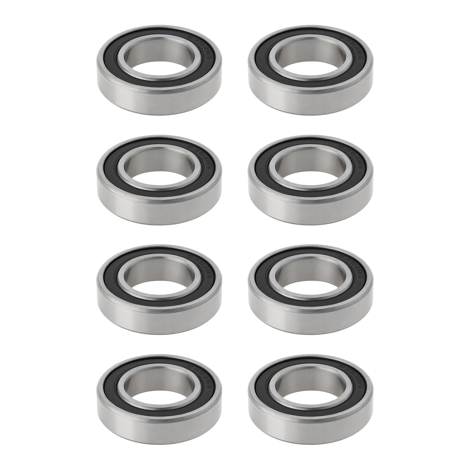 Satz Mit 8 Abgedichteten Rillenkugellagern Aus Gummi 61904 6904-2rs – 20 Mm Innendurchmesser, 37 Mm Außendurchmesser, 9 Mm Dicke Für Fahrräder, Roller Und Rotierende Maschinen