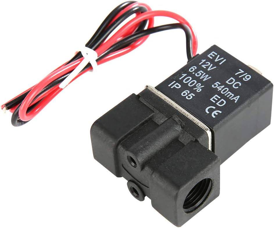 1/4" Nc Npt Magnetventil – 2-wege-direktventil Für Flüssigkeiten – Kompakte, Normalerweise Geschlossene Bauweise Für Diy-flüssigkeitssteuerungssysteme Und