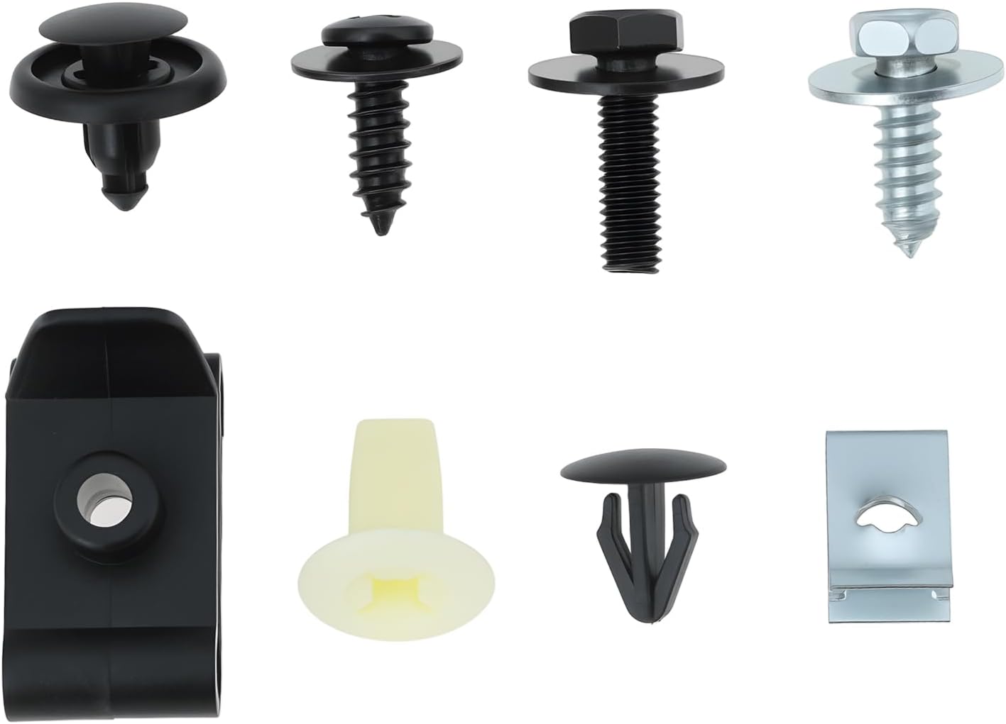 Packung Mit 50 Befestigungsclips Für Die Türverkleidung Unter Der Motorhaube – Befestigungsschrauben 9015950311 9046707166 – Kompatibel Mit Toyota Avensis