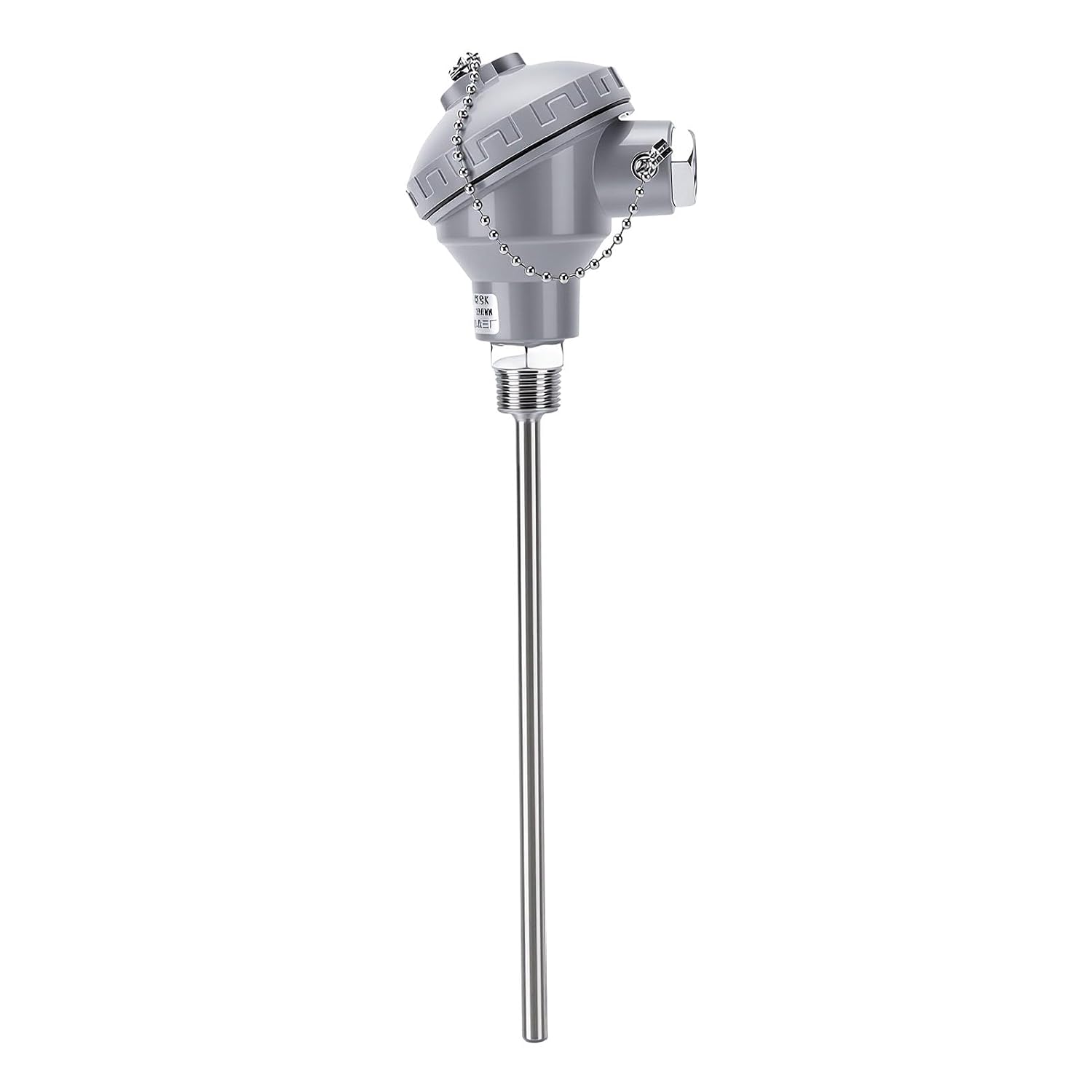 Thermoelement, Edelstahlsonde Typ K 1/2 Npt (typ 130)