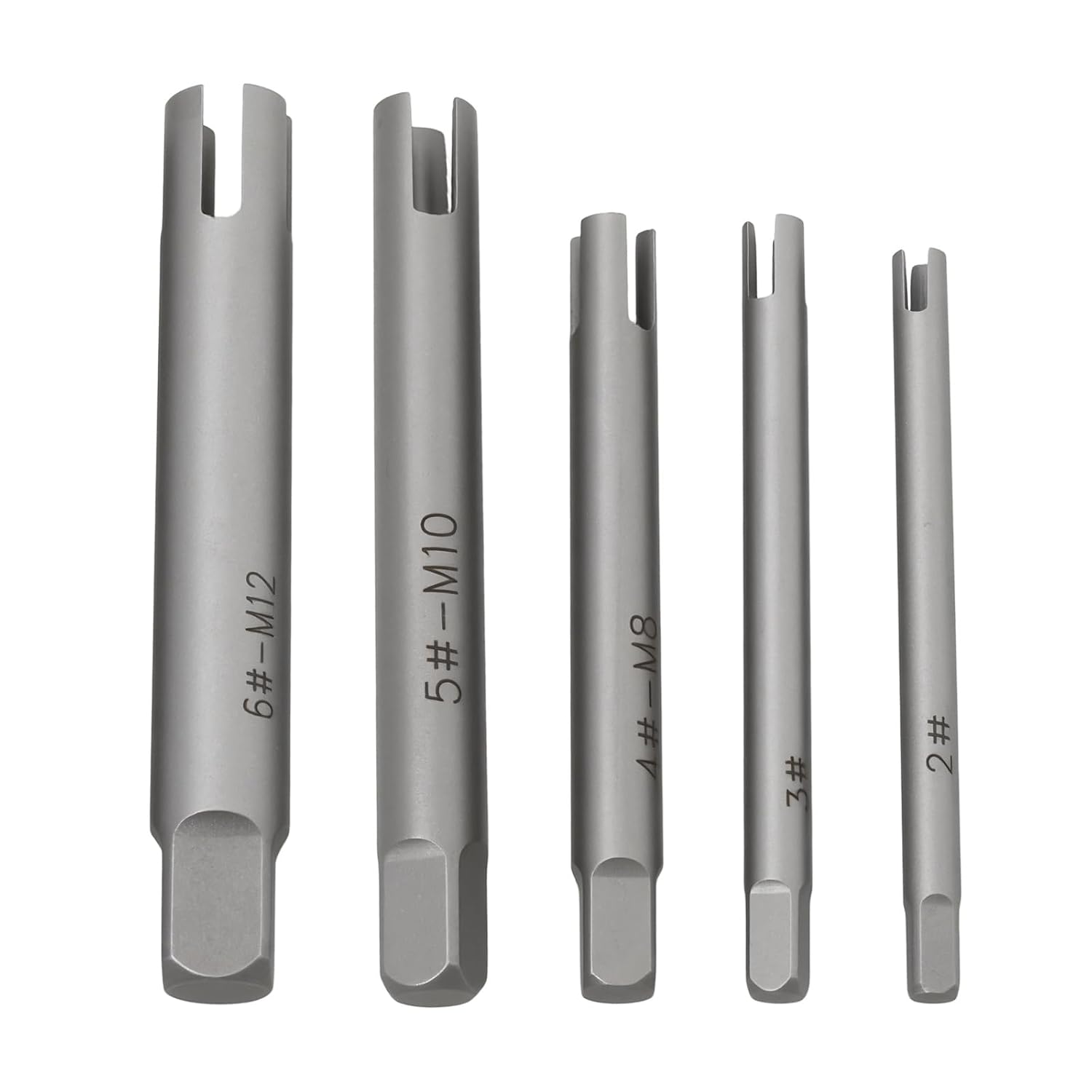 Satz Mit 5 3/4" M5-m12 Gewindebohrern Und Gewindeausdrehern Aus Legiertem Kohlenstoffstahl Für Handwerkzeuge Und Werkstattausrüstung