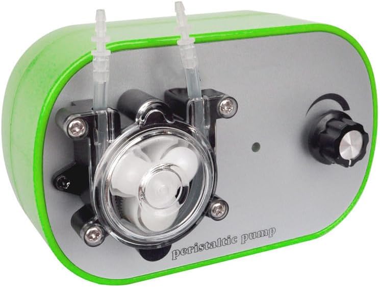 G728-1-3 Miniatur-schlauchpumpe, Drehzahlregelung, Kleine Automatische Selbstansaugende Schlauchpumpe 40-160 Ml/min (g728-1-3, Eu-stecker)