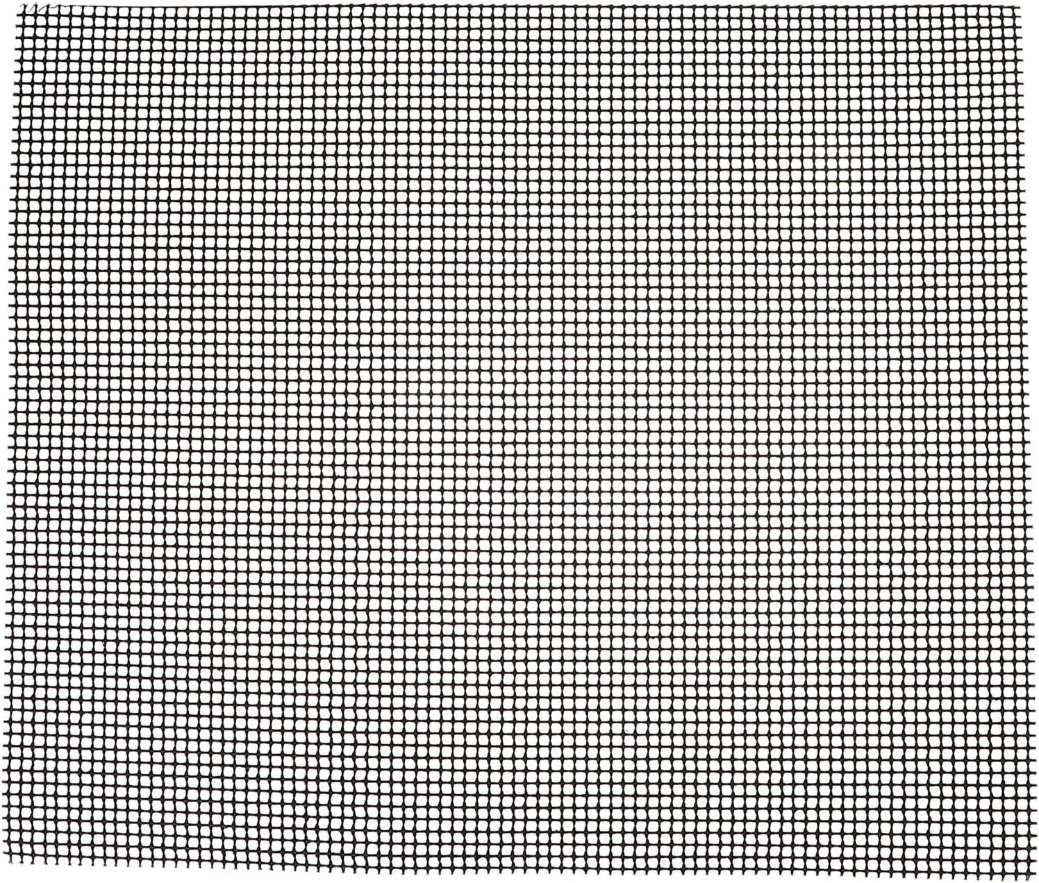 Grillmatte Und Fettschutzmatte, Antihaftbeschichtet, Schwarzes Fiberglas, Hitzebeständig, Leicht Zu Reinigen, Für Grillabende Im Freien