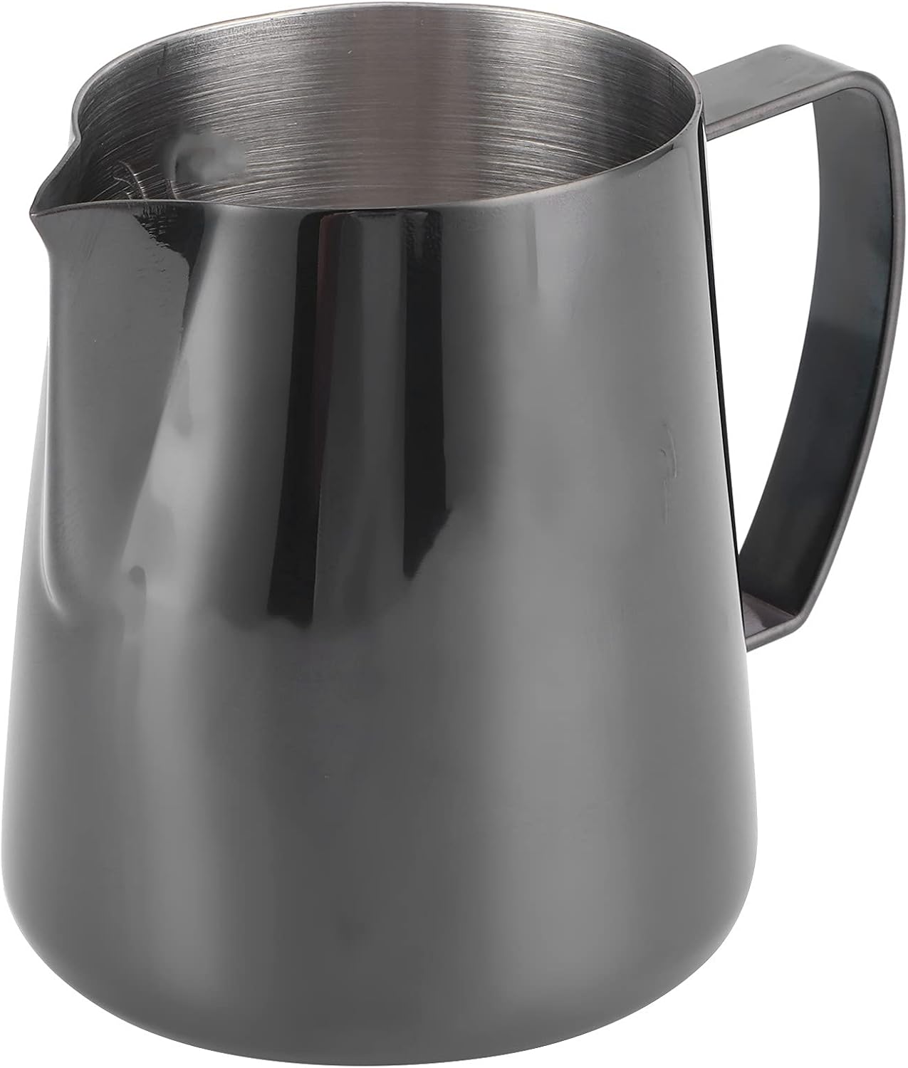 400-ml-milchaufschäumkännchen, Latte-art-kanne Aus Edelstahl 304, 7,8-oz-milchaufschäumbecher Mit Düsen-wasserauslass, Ideal Für Kaffee Zu Hause