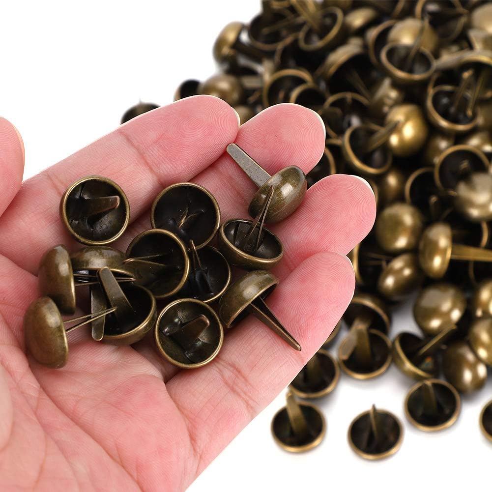 Bodennieten Für Lederarbeiten, 200 Stück, 15 Mm Nagelköpfe, Bastelzubehör Für Handtaschen Und Geldbörsen, Preiswerte Lederbeschläge