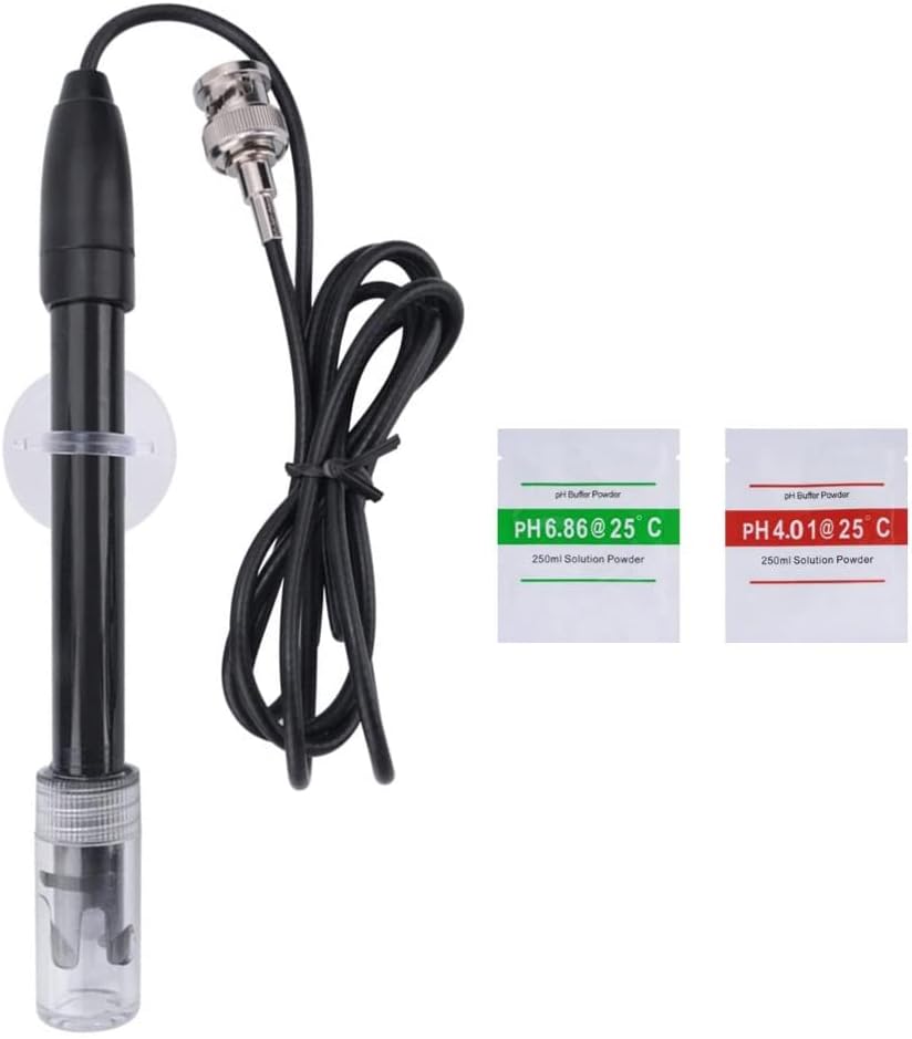 Ersatz-ph-sonde Für Hydrokultur-aquarien – Ph-elektrode – Potenzialmesser – Bnc-anschluss Q9