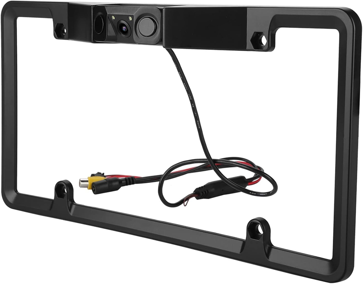 3-in-1 Kfz-kennzeichenhalterung, Einparkhilfe, 2-led-rückfahrkamera, 3-in-1 Kfz-kennzeichenhalterung, Rückfahrkamera