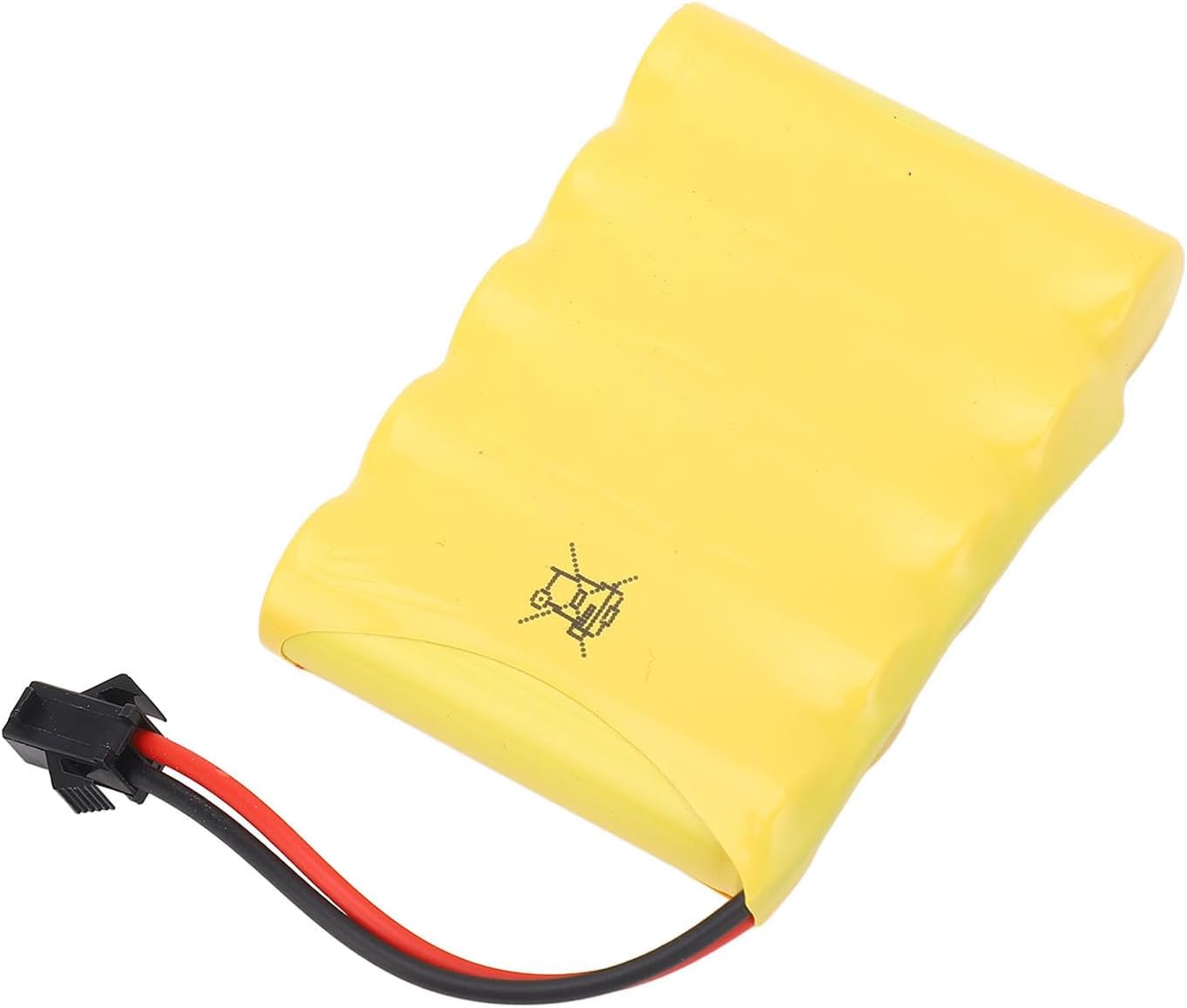 Wiederaufladbarer 6,0-v-lithium-akku Mit 700 Mah Und Sm-2p-stecker, Leichter Lithium-akku Für Rc-cars, Wiederaufladbar, 6,0 V, Sm-2p
