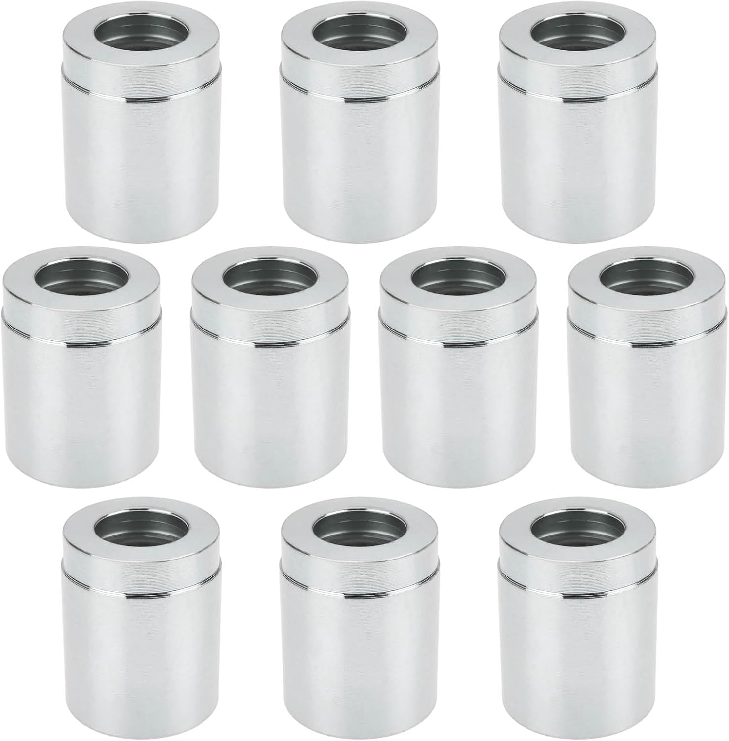 Packung Mit 10 Nicht Abisolierten Hydraulik-crimpverschraubungen Für Sae R1at/r2at 3/8 Zoll Schläuche