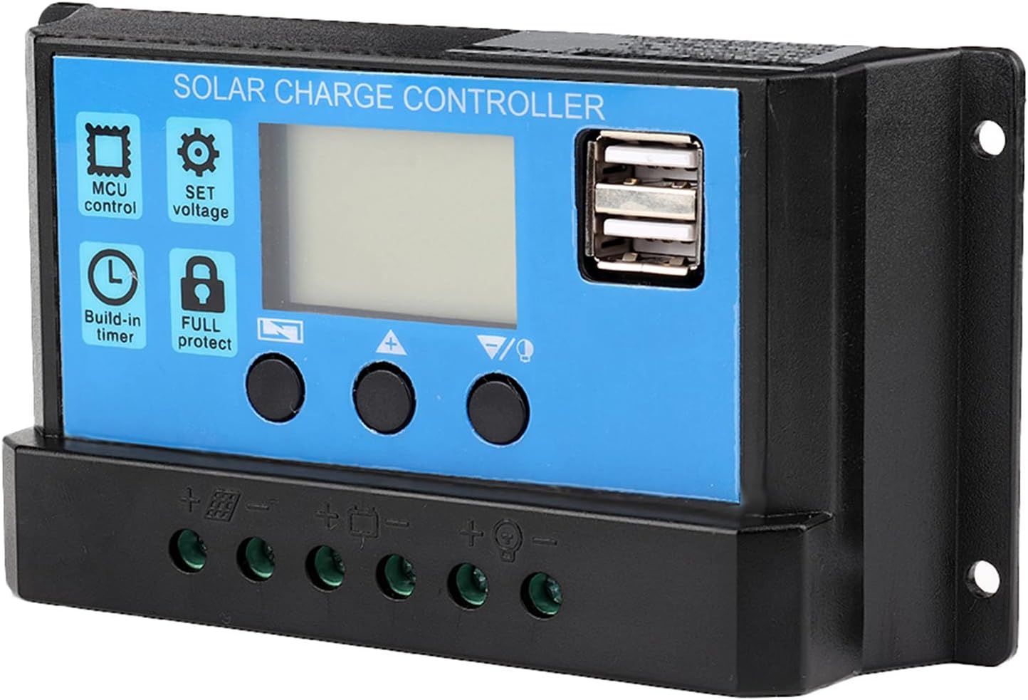 60a/50a/40a/30a 12v 24v Solar-laderegler Für Autos Und Wohnmobile, Pwm-regler (60a)