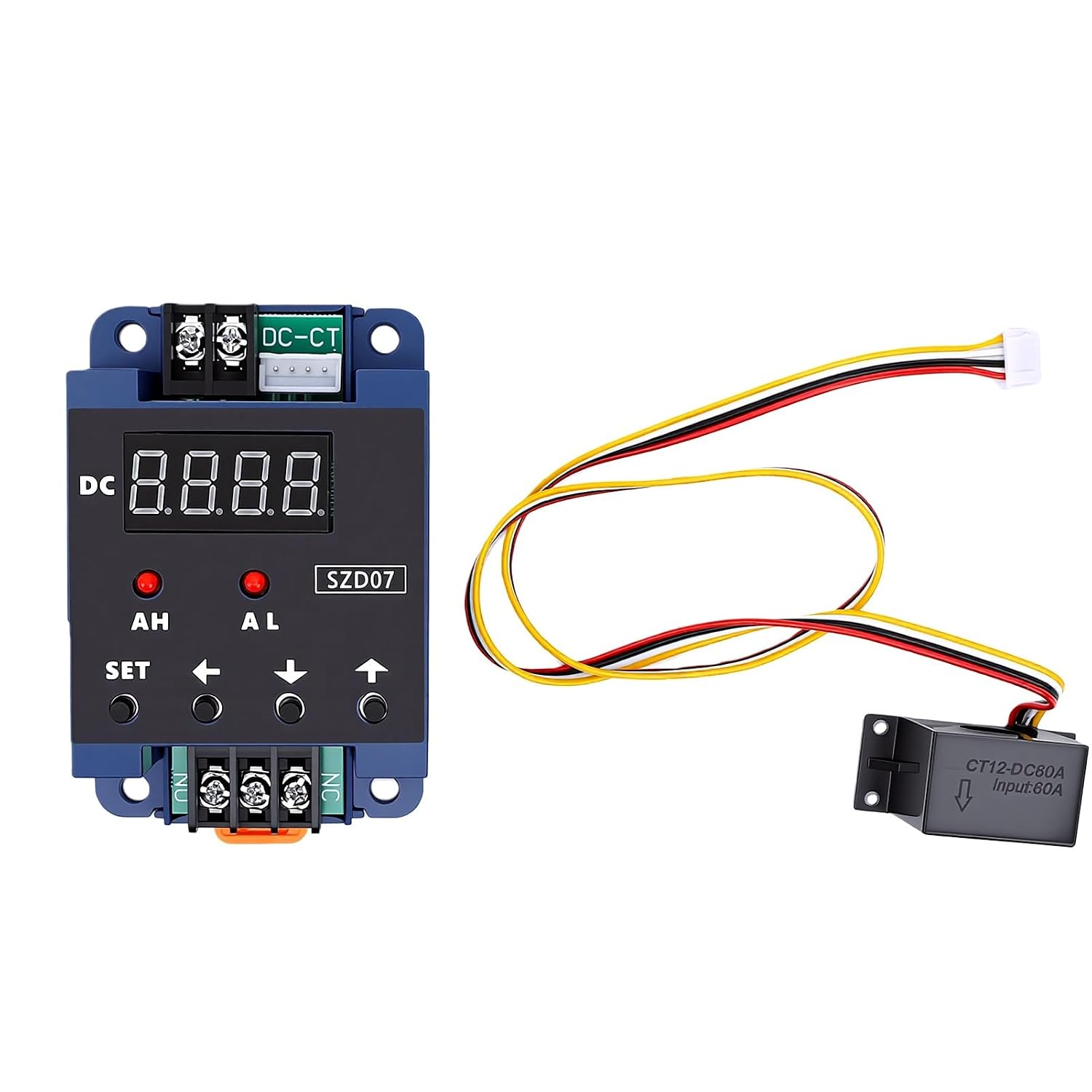 Digitales Gleichstrom-amperemeter, Messbereich 0,3–50 A