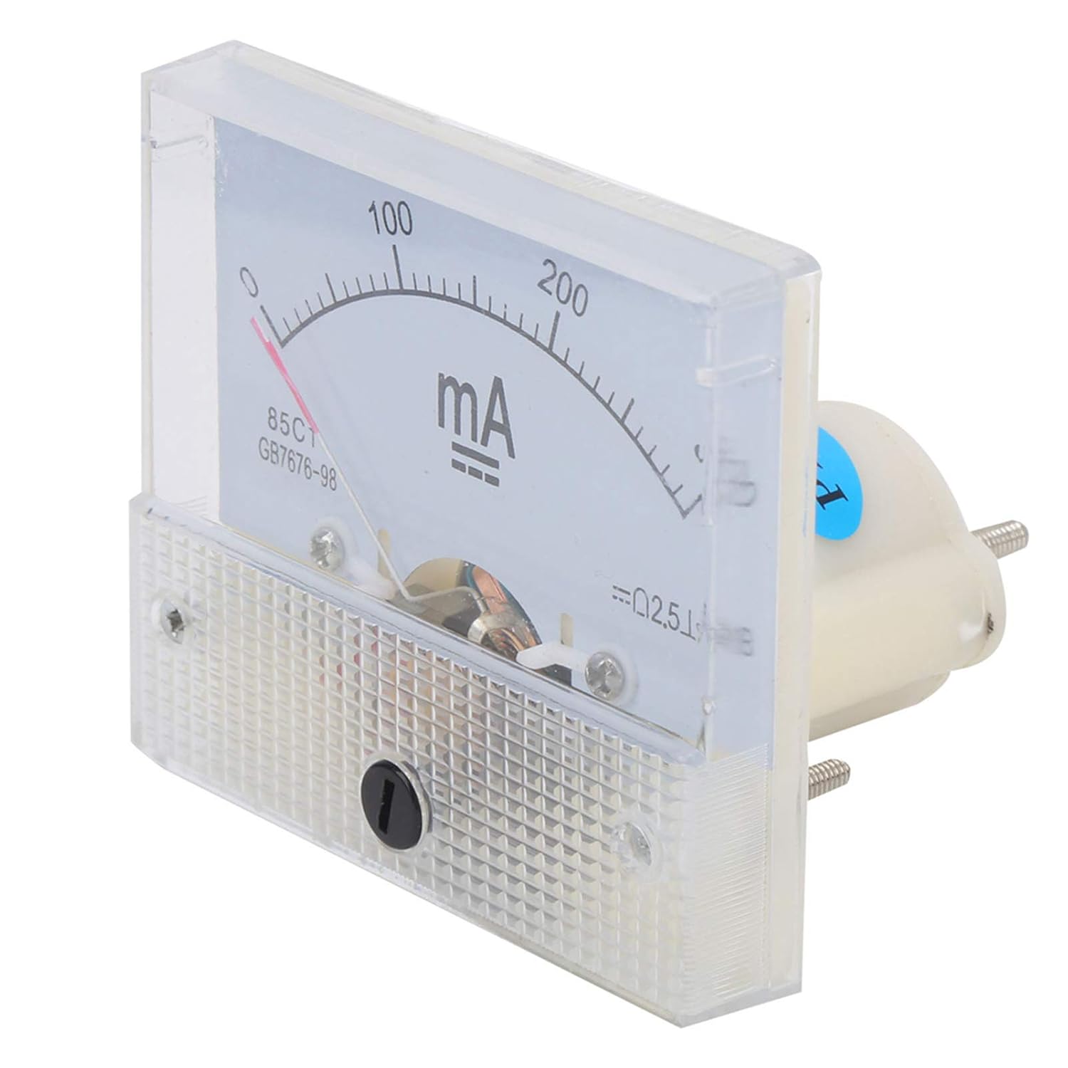 85c1 Dc 0300ma Analog-strommesser, Gut Ablesbares Zeiger-panel-testergerät Für Elektrische Schaltungen, Amperemeter Mit Klarer Skala, Integrierte Installation Für Systeme