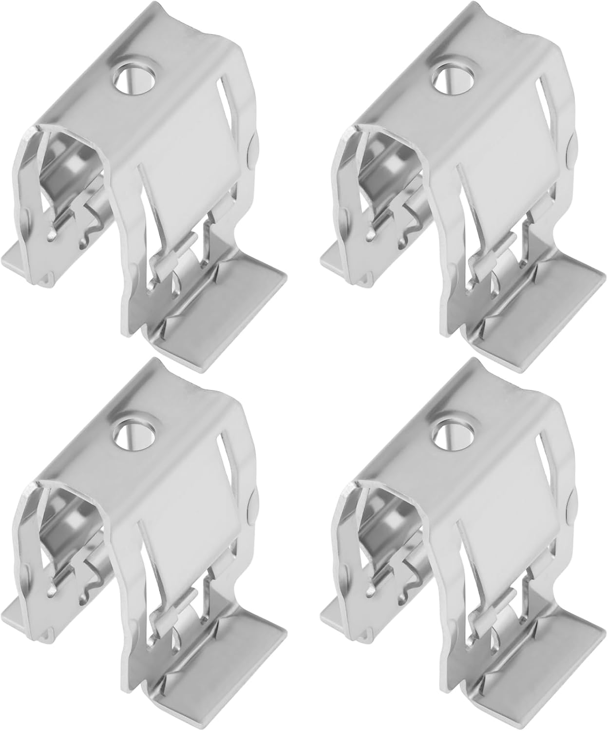 Set Mit 4 Befestigungsclips Aus Eisen Für Dachgriffe Im Fahrzeuginnenraum, 21 X 18 Mm, Kompatibel Mit Audi A4 B8 B9 A6 C6