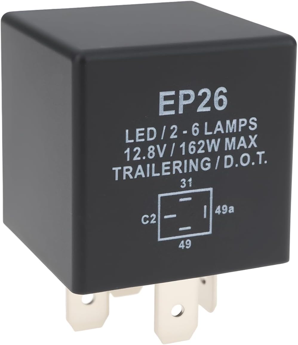 Ep26 4-pin Led-blinkerrelais Ersetzt Oem 56009339 Kompatibel Mit Jeep Wrangler Tj 1997-2000 Hyperflash-korrektur