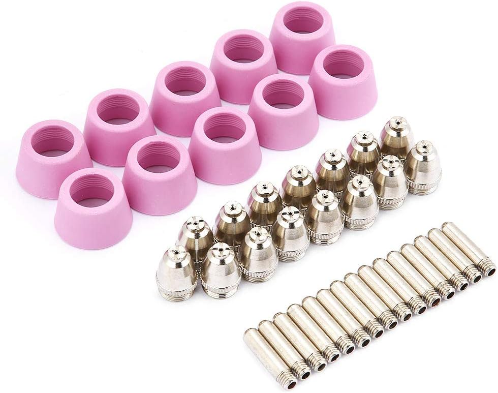 Ag60 Sg55 Schneidverbrauchsmaterial-set, 40-teilig, Düsen-elektrodenbecher-set Für Cut60 Lgk60 P-60 Brenner, Ersatzteile Für Schneidvorgänge