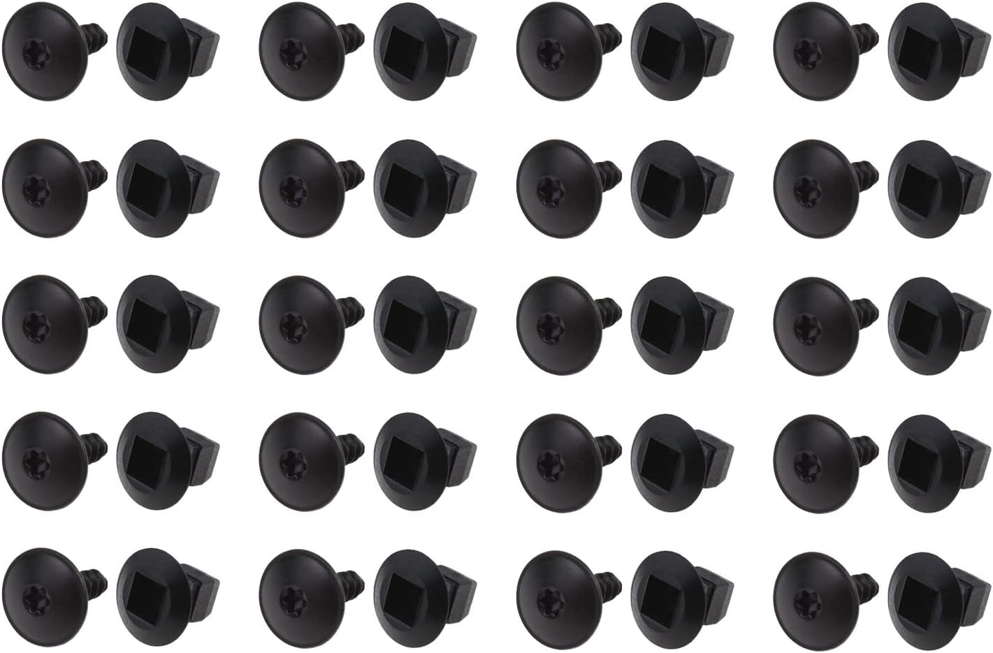 20-teiliges Torx-schraubenset Für Stoßstange, Motorabdeckung, Radlaufclip N90775001 N90833801. Kompatibel Mit Bora, Golf Cc, Beetle, A2, A4, A6, A8, Altea, Leon