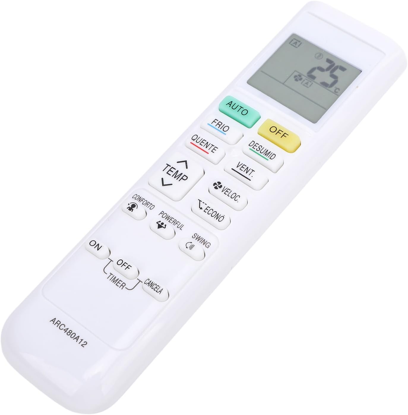 Ersatzfernbedienung Serie Arc480a Für Klimaanlagen Arc480a11 Arc480a12 Arc480a13 Arc480a9 Arc480a49 Arc480a53 Arc480a55