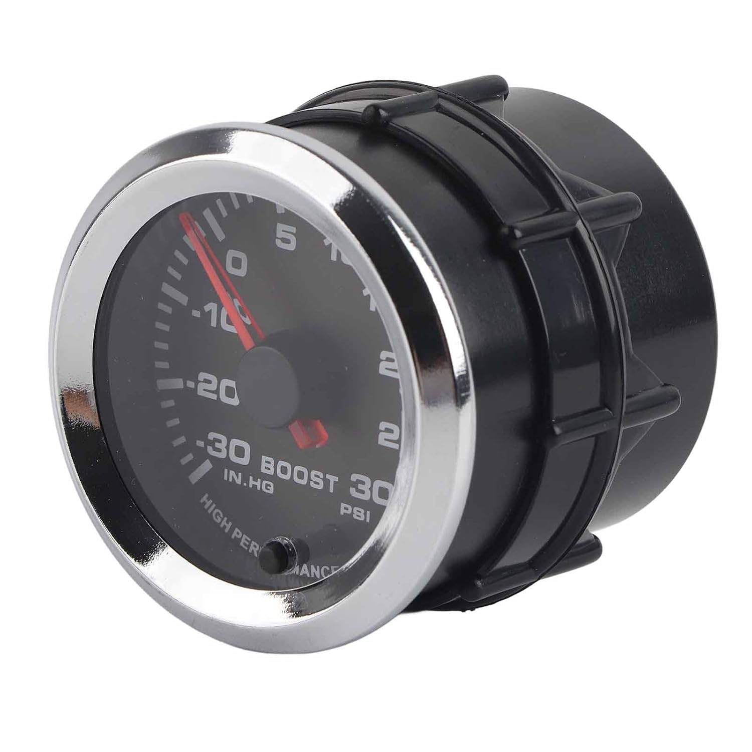 Universelle Ladedruckanzeige, 7-farbiges Led-display, 30 Psi, 52 Mm, Geeignet Für 12-v-motoren (pkw, Lkw, Boot).