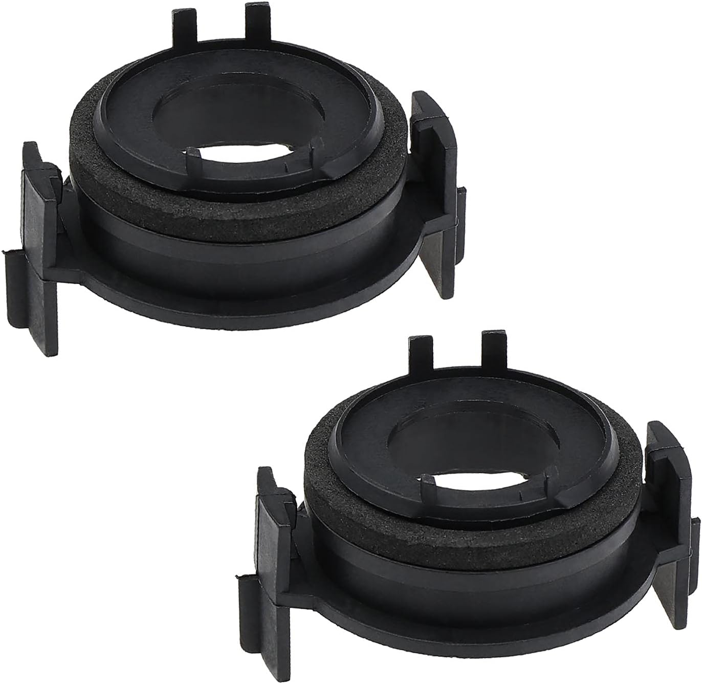 2 Stück Led H7 Scheinwerferlampenhalterung H7 Led-lampensockeladapter Basishalter Befestigungsclips Kompatibel Mit 3er Bmw E46 1999-2006