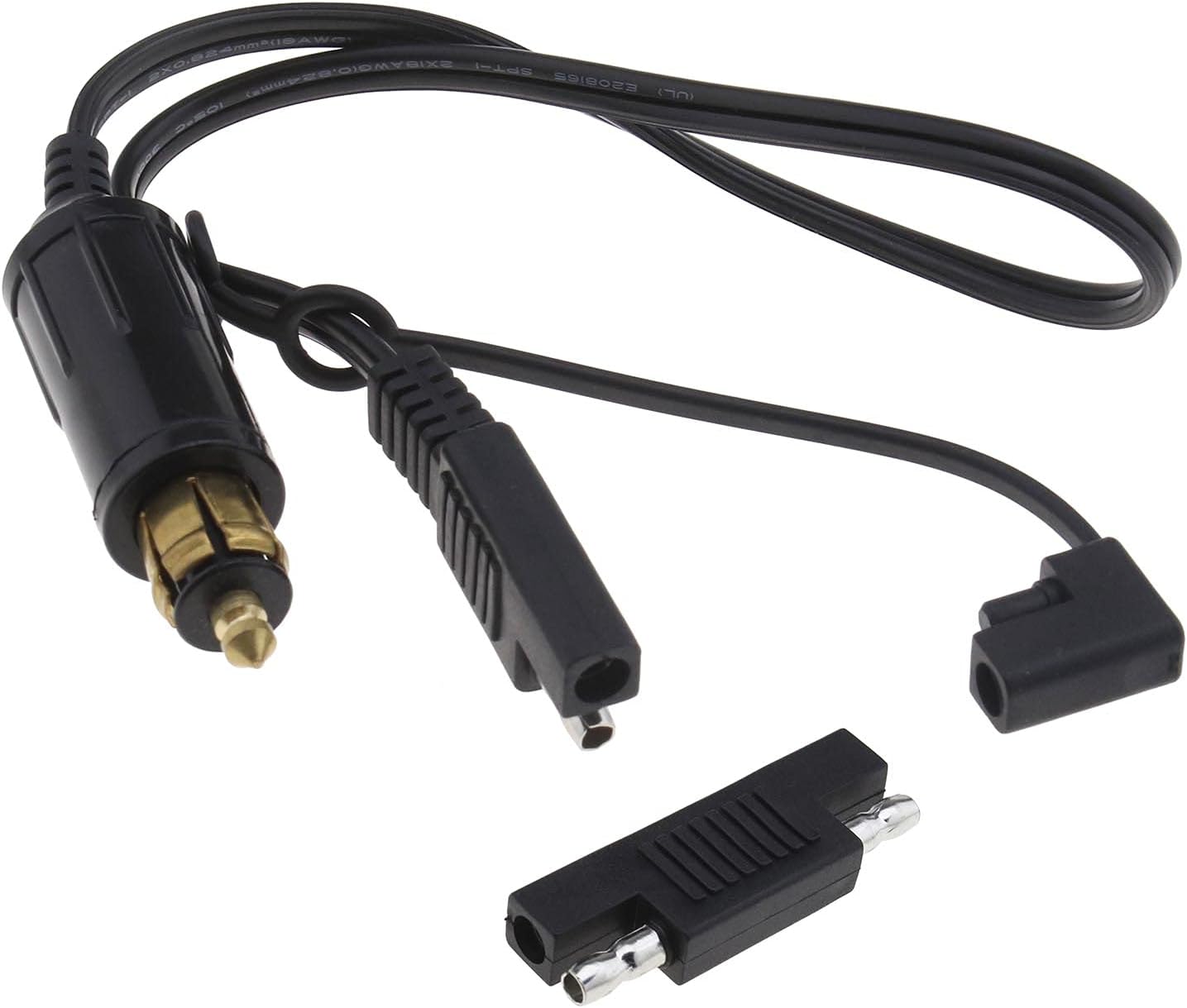 12-24v Din Hella Powerlet Auf Sae Adapterstecker, 18awg Kabel, Schnellverschluss Und Trennvorrichtung, Kompatibel Mit Bmw Motorrad-zigarettenanzünder