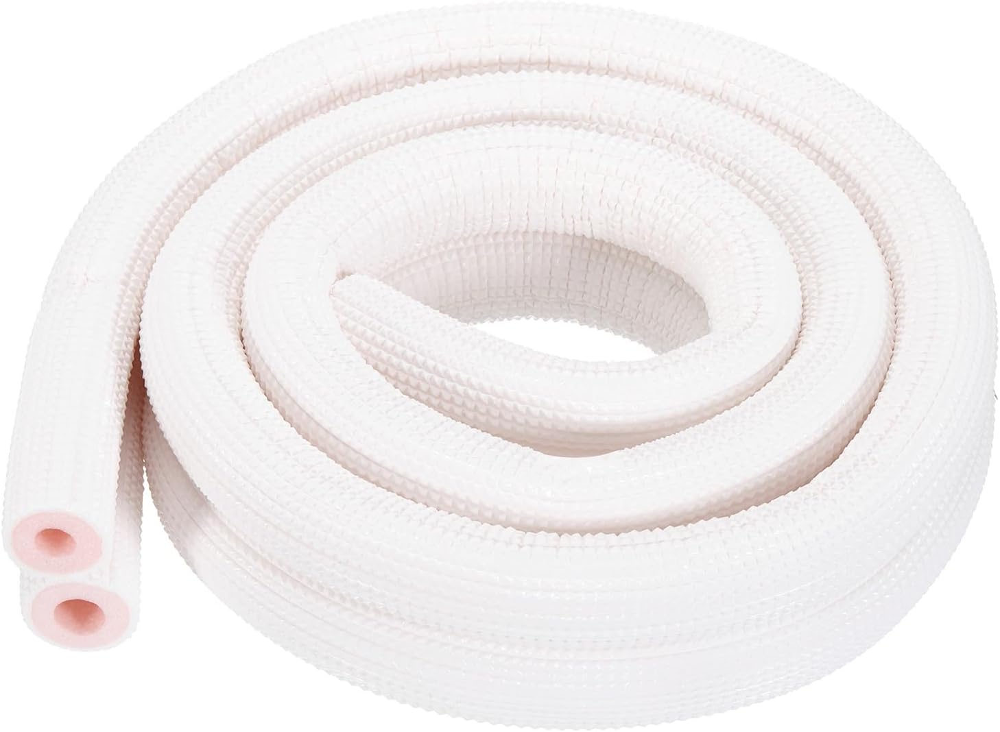 Schaumstoff-isolierschlauch Für 1/4"- Und 3/8"-rohre, Weiß/rosa