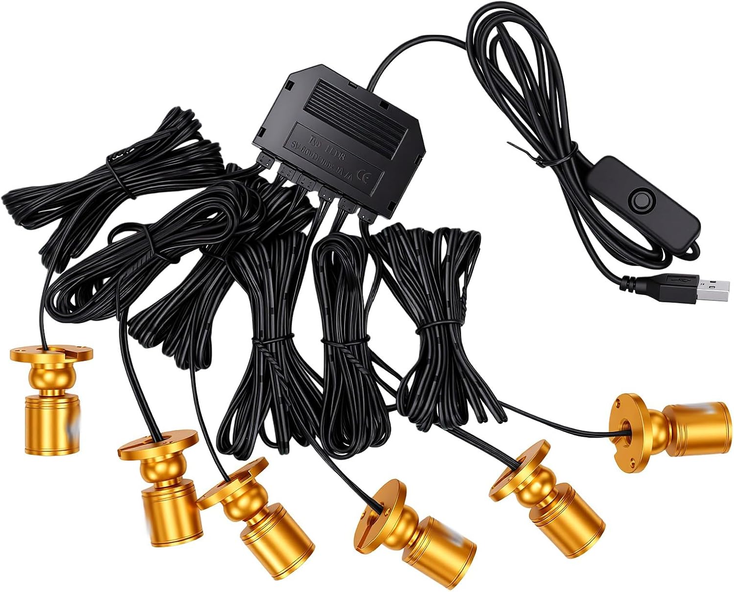 Mini-led-strahler Für Schmuckpräsentation, Usb (ein Bis Sechs)
