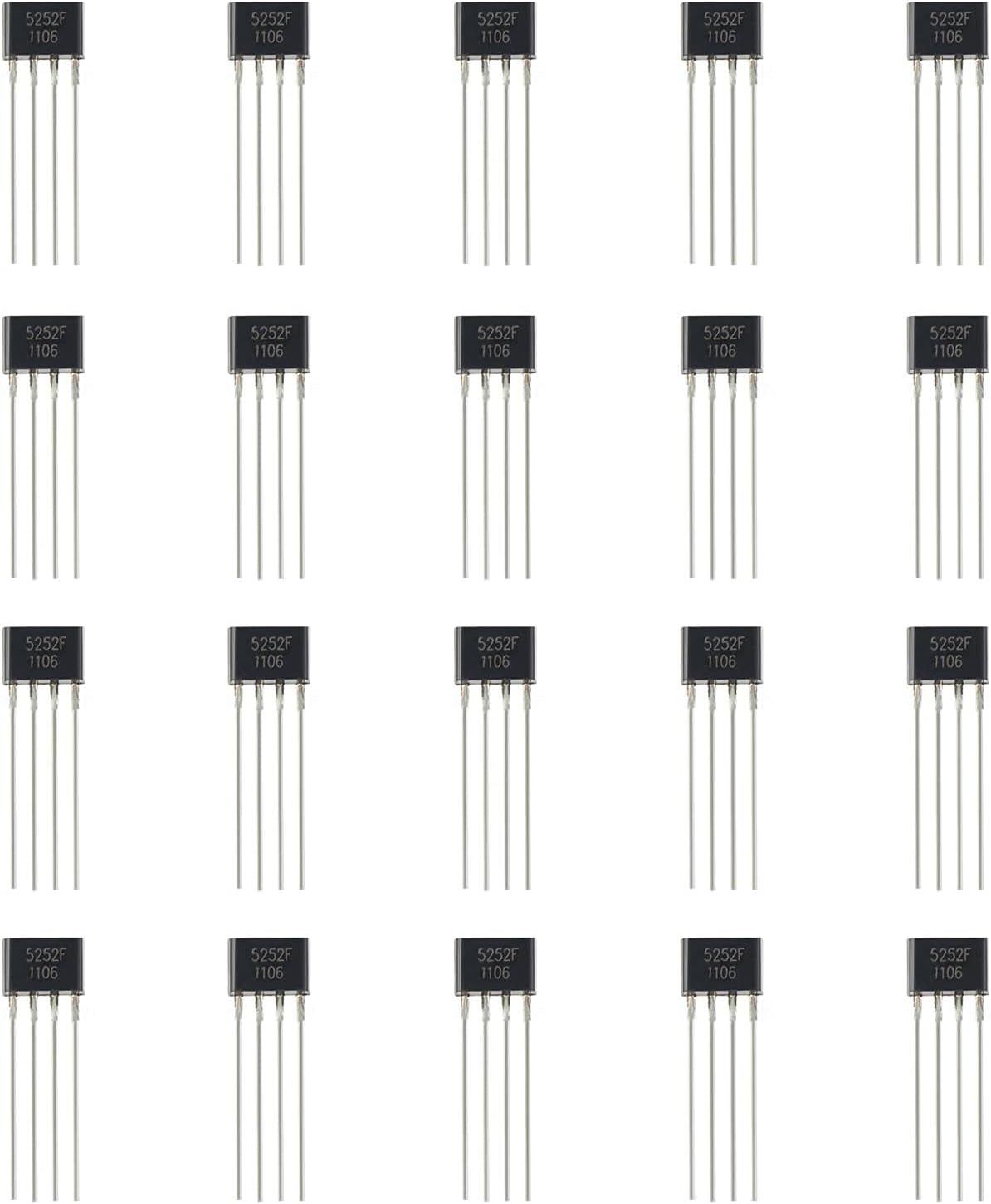 20 Stück Qx5252f Solar-gartenleuchten-steuerchip, Led-treiber, Solar-gartenleuchten-transistor, To-94, 0,9 V–1,5 V, 3–300 Ma