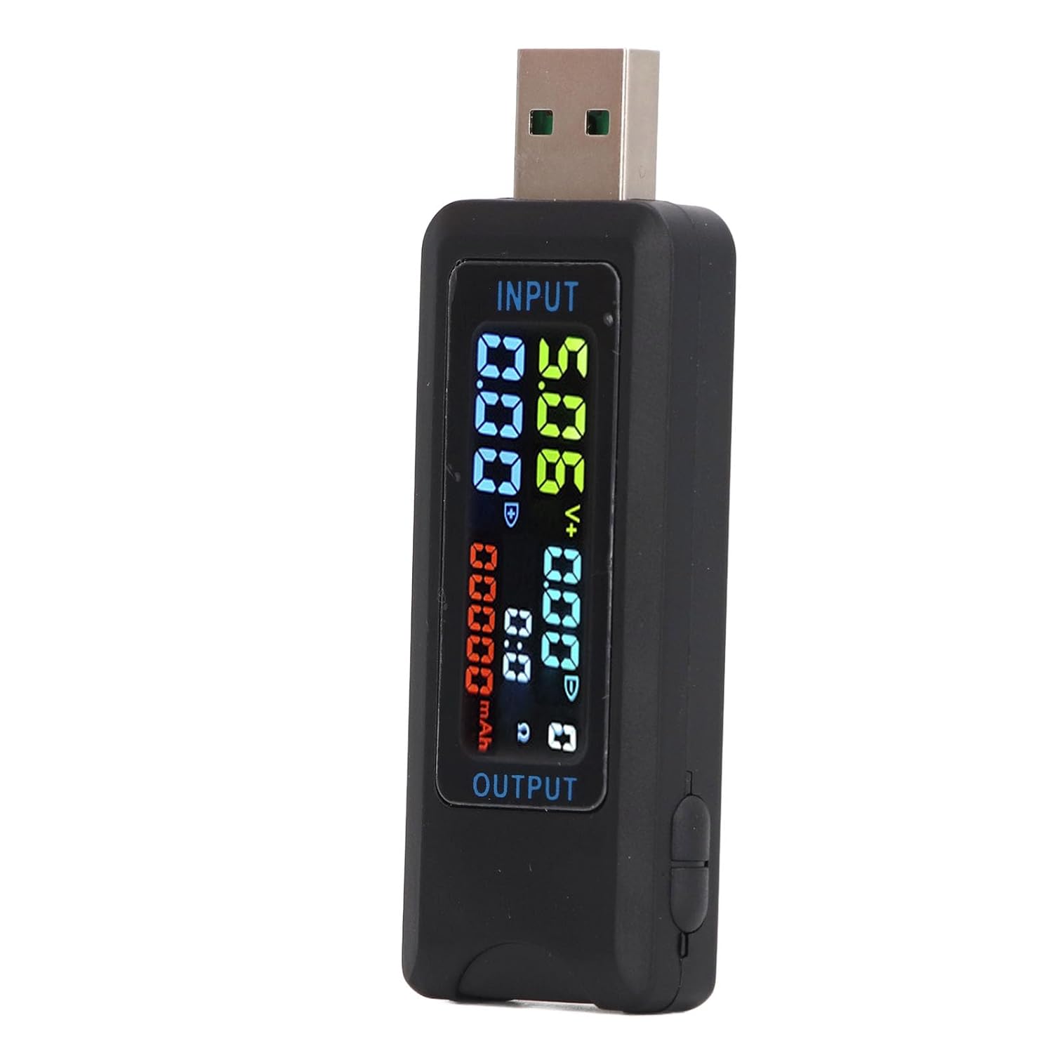 Multifunktionales Usb-testgerät, Digitales Spannungs- Und Strommessgerät Mit Ips-lcd-bildschirm Präzise 5–36 V Für Elektronikgeräte Tragbares Diagnosegerät Und Peripheriegerät