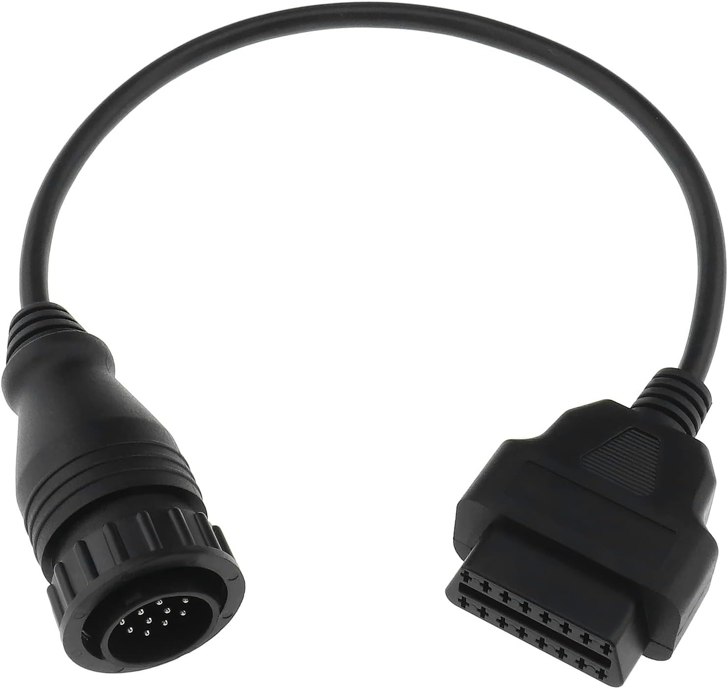 Obd2 14-pin Auf 16-pin Adapter, Kompatibel Mit Mercedes-benz Obd2 Diagnose-konverterkabel, 14-pin Auf 16-pin, Schwarz