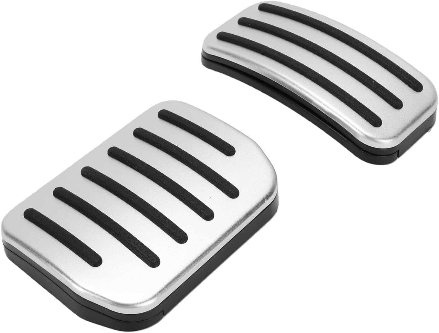 Gas- Und Bremspedalabdeckungen, Ersatz-pedalauflagen-set Aus Aluminiumlegierung Mit Anti-rutsch-belag Für Ford Model 3 Highland, Zum Aufschieben, Kein Werkzeug Erforderlich