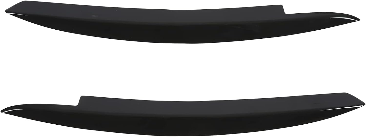 Scheinwerferblenden, Paar Linke Und Rechte Scheinwerferblenden, Glänzend Schwarz, Modifikationsersatz Für 6 Mk6 2008-2012