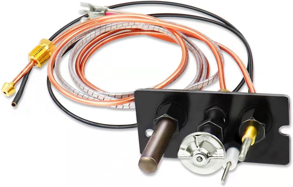 Propan- Und Erdgas-kaminpilot-set Inklusive Pilotrohr, Thermoelement Und Zünddraht Zur Verwendung In Kaminen