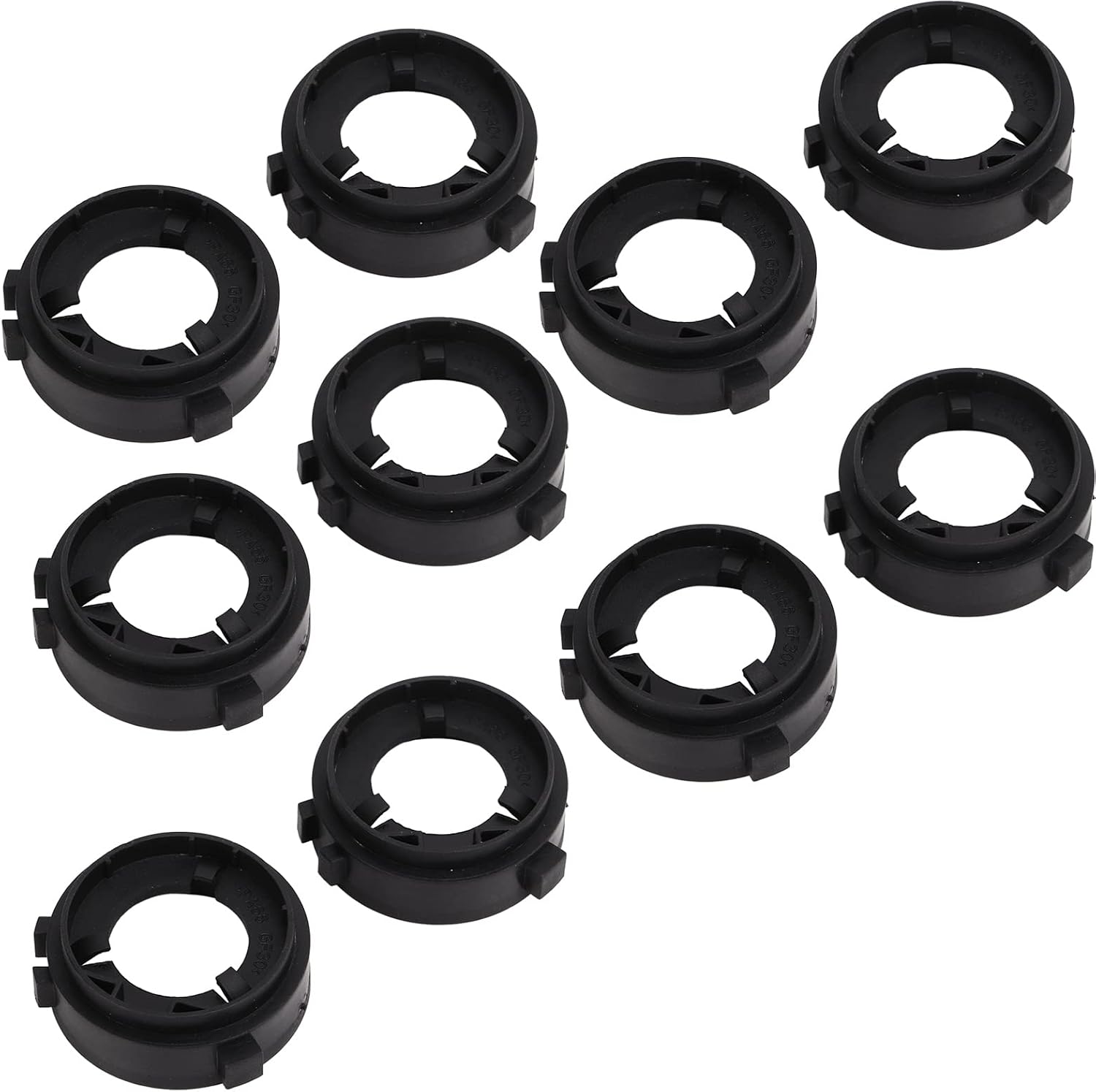 Scheinwerferlampensockeladapter – Nahtloses Led-umrüstset Für Einfache Installation, Abs-konstruktion, Passend Für Die Meisten Fahrzeuge, 10er-pack Für Aufrüstungen