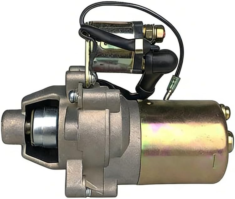 Anlasser (163 Mm) Kompatibel Mit Honda Gx200, Gx160, Gx168 Und Gx170 Kleinen Horizontalen Benzinmotoren – Robustes 17-zahn-ritzel Aus Leichtmetall – Leiser Betrieb