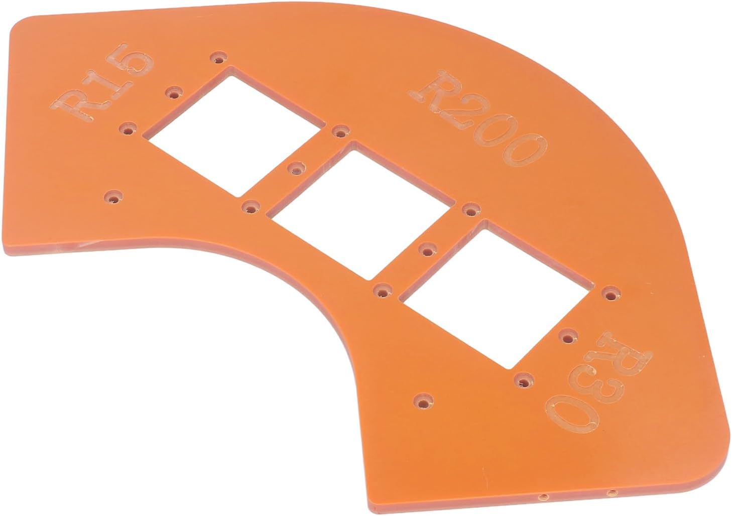 Eckradius-schablone Für Die Holzbearbeitung – Frässchablone In 4 Größen Für Schränke, Regale Und Lichtschalterabdeckungen – Kunststoff-eckenrundung Für Kanten