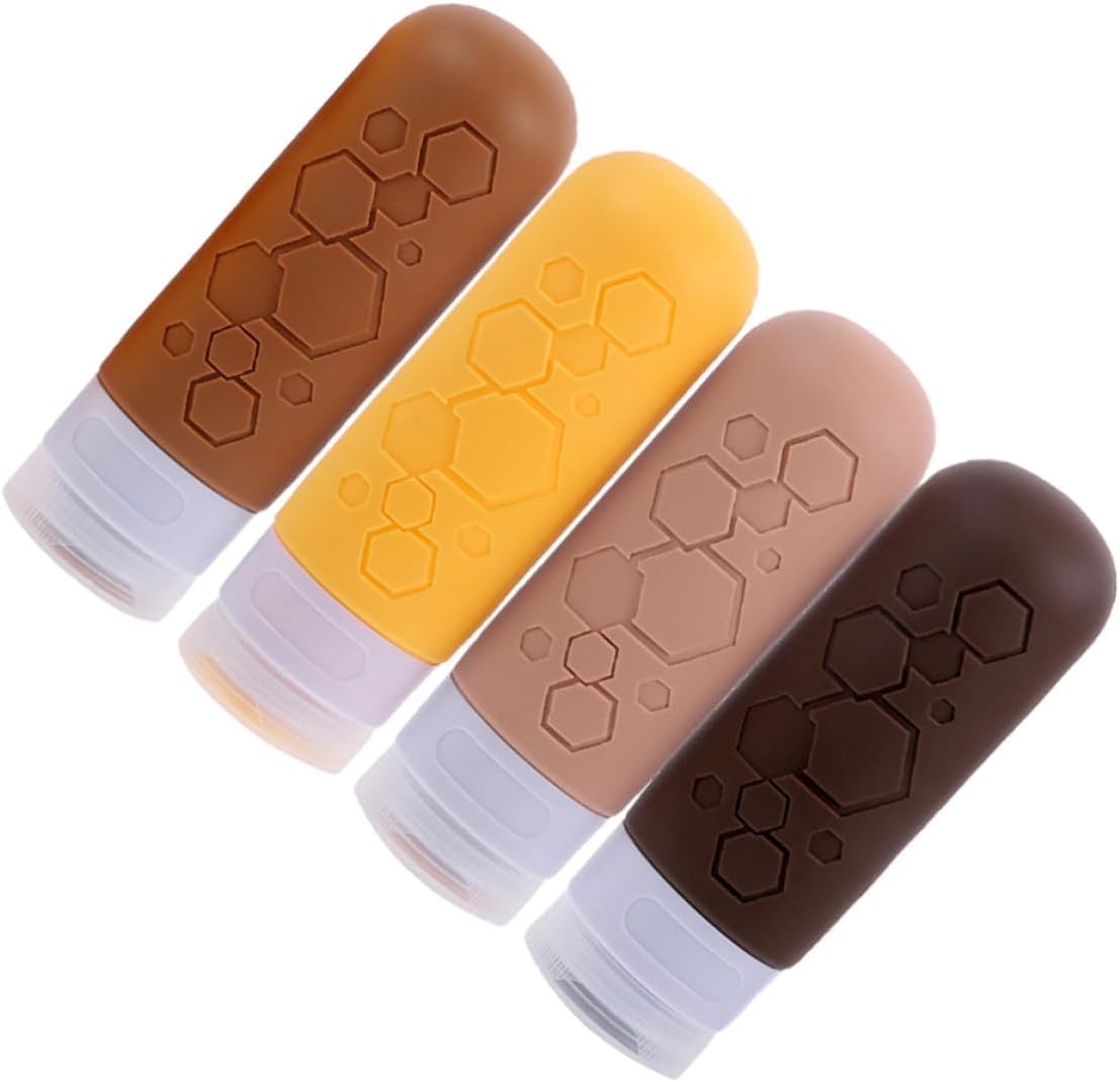 4er-set Weiche Shampoo-reiseflaschen (90 Ml)