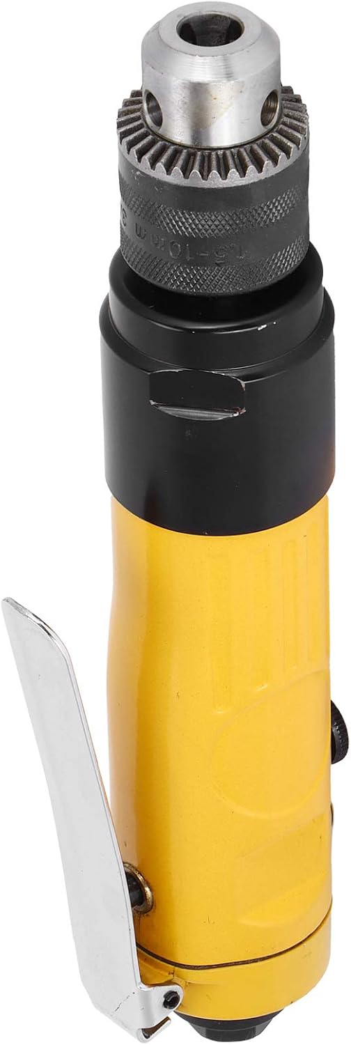 Druckluftbohrmaschine, Geradbohrer Aus Zinklegierung, 3- Bis 8-zoll-bohrfutter, 1,5 Bis 10 Mm, 3500 U/min, Reversibles Druckluftwerkzeug Für Die Reparatur Von Möbelbeschlägen Und Holzbearbeitung