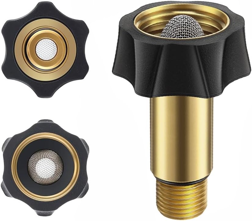 1 X 1/4"-innengewinde Auf 3/8"-außengewinde Messing-gartenschlauchadapter – Auslaufsicherer Ersatz-gartenschlauchanschluss 7110166 Für Hochdruckreinigung