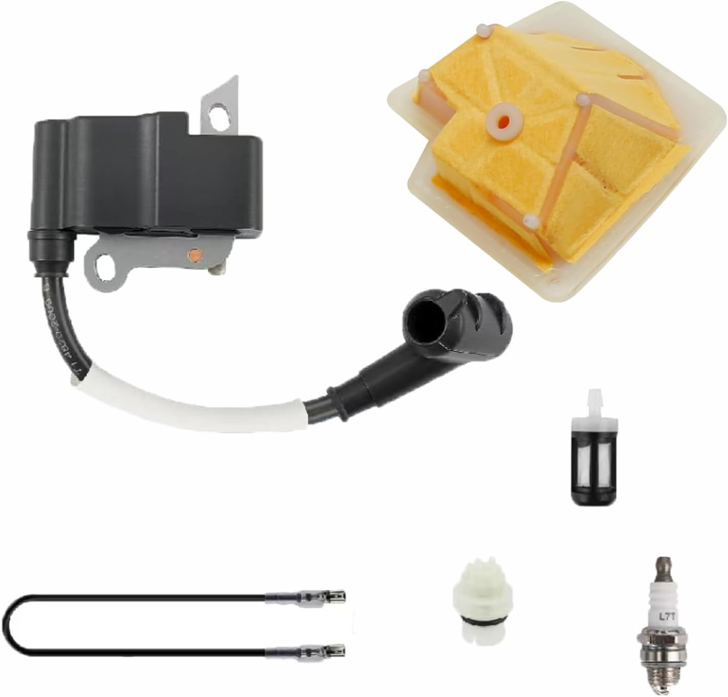 Zündmodul Für Kettensägen, Luftfilter, 6-teiliges Hochdruckschlauchset, Kompatibel Mit Stihl Ms270 Und Ms280 Kettensägen (originalteilenummer 1133-400-1350)