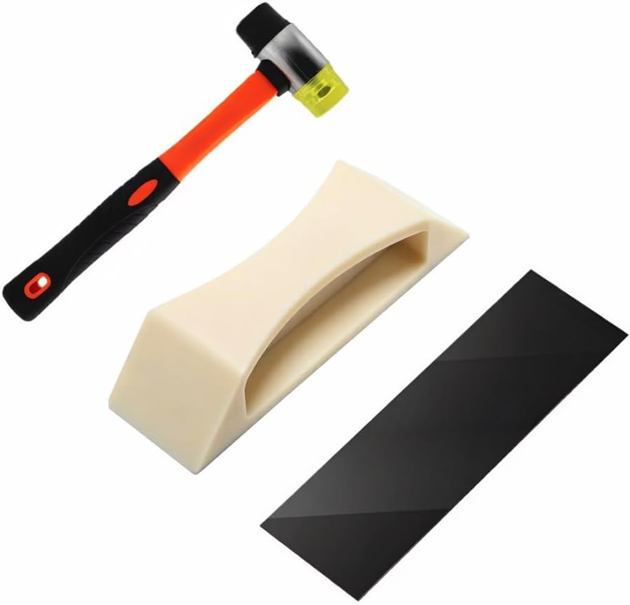 Fugenreparaturset Mit Hammer Und Waschbarem Pad, Reparaturset Für Holz-, Laminat-, Lvp-, Holz- Und Vinylböden (3er-pack)